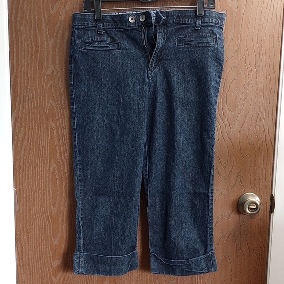 Bandolino Denim - [18] Bandolino Blue Ankle Cropped Jeans